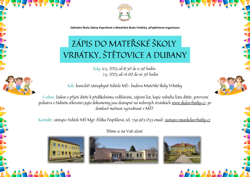 zápis do MŠ