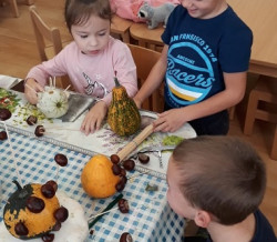 Podzimní tvoření u Včeliček